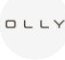 광고주 올리 프로필 로고 — 연회색 원판 위 OLLY 워드마크