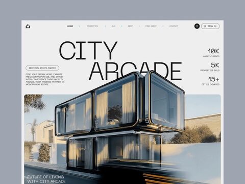 CITY ARCADE 부동산 변환 미리보기